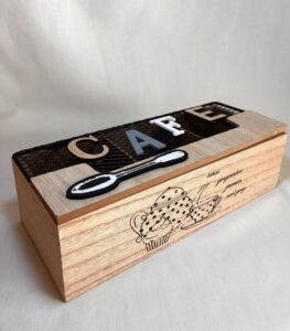 caja para té de 3 divisiones