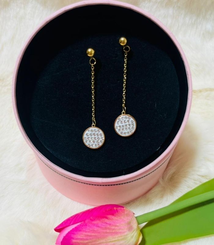 Aros Colgantes con Circón