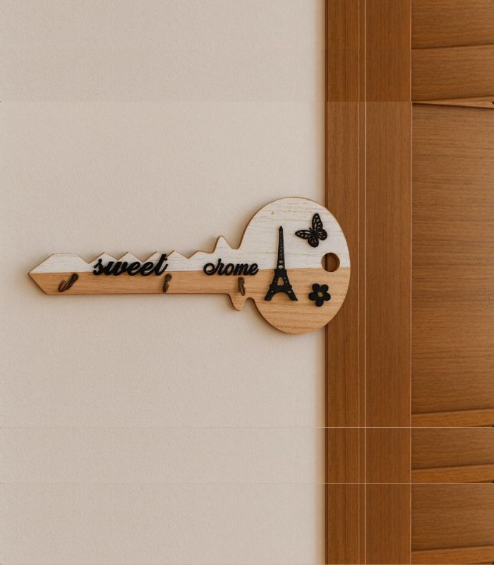 Colgante de Llaves de Madera