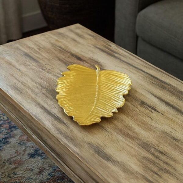 Plato Decorativo de Hoja